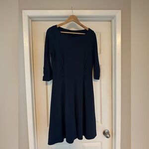 Max Mara Weekend navy knit dress